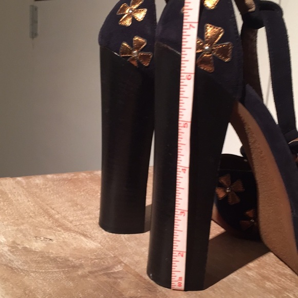 Navy Maryjane heels / just reduced - Picture 5 of 5